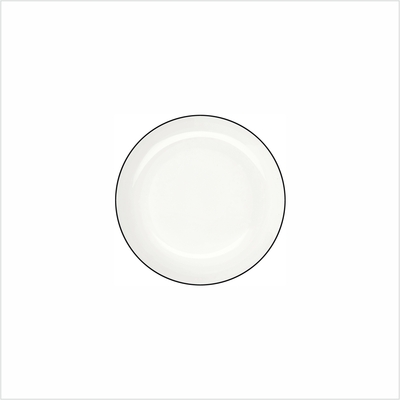 a table ligne noire - Teller - 14,5cm - von oben